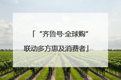 “齐鲁号·全球购”联动多方惠及消费者