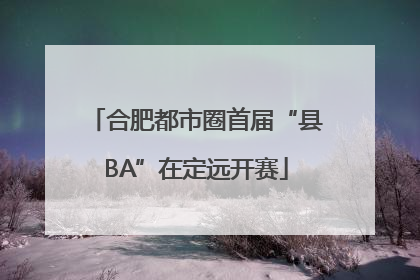 合肥都市圈首届“县BA”在定远开赛