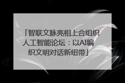 智联文脉亮相上合组织人工智能论坛：以AI编织文明对话新纽带