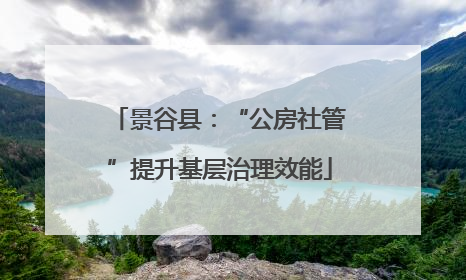 景谷县：“公房社管”提升基层治理效能