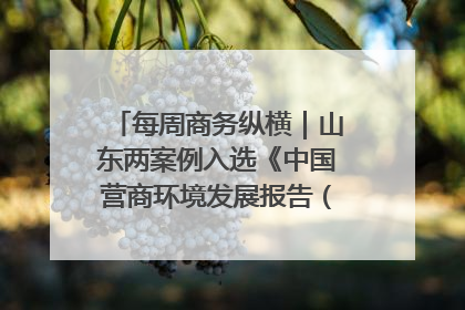 每周商务纵横｜山东两案例入选《中国营商环境发展报告（2025）》；山东外贸优品购物季进机关活动在济南举办
