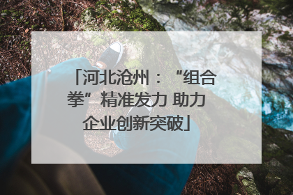河北沧州：“组合拳”精准发力 助力企业创新突破