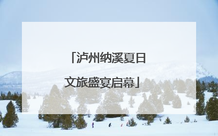 泸州纳溪夏日文旅盛宴启幕
