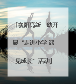 襄阳高新二幼开展“走进小学 遇见成长”活动