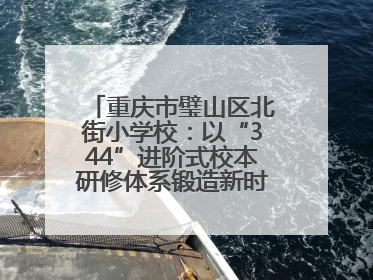 重庆市璧山区北街小学校：以“344”进阶式校本研修体系锻造新时代强师