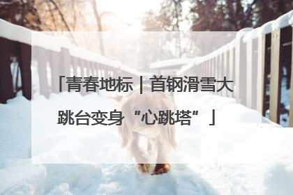 青春地标｜首钢滑雪大跳台变身“心跳塔”