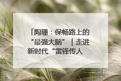 陶珊：保畅路上的“最强大脑”｜走进新时代“雷锋传人 长沙榜样”